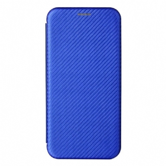 Flip Cover Xiaomi Redmi Note 10 5G / Poco M3 Pro 5G Fibre Carbone Coloré