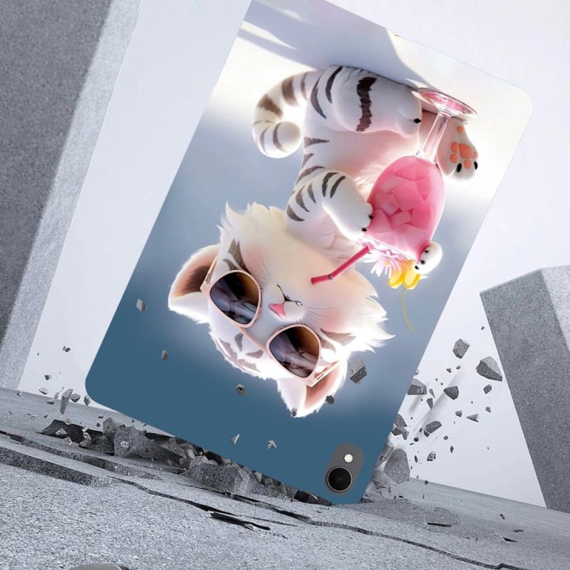 Coque Samsung Galaxy Tab S11 Tigre Cartoon