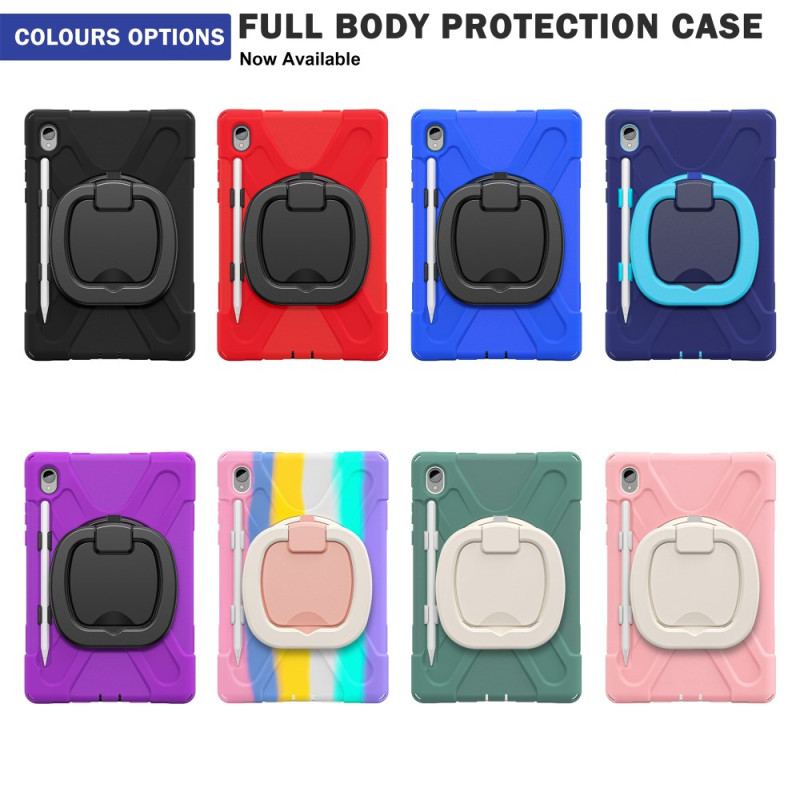 Coque Samsung Galaxy Tab S11 Triple Protection avec Anneau-Support