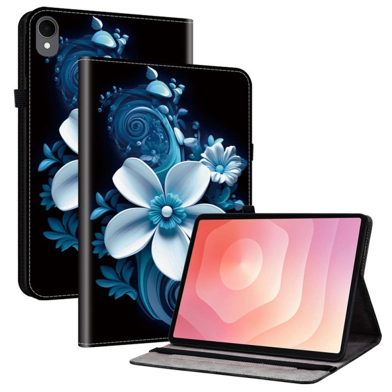 Étui Samsung Galaxy Tab S11 Orchidées Noires