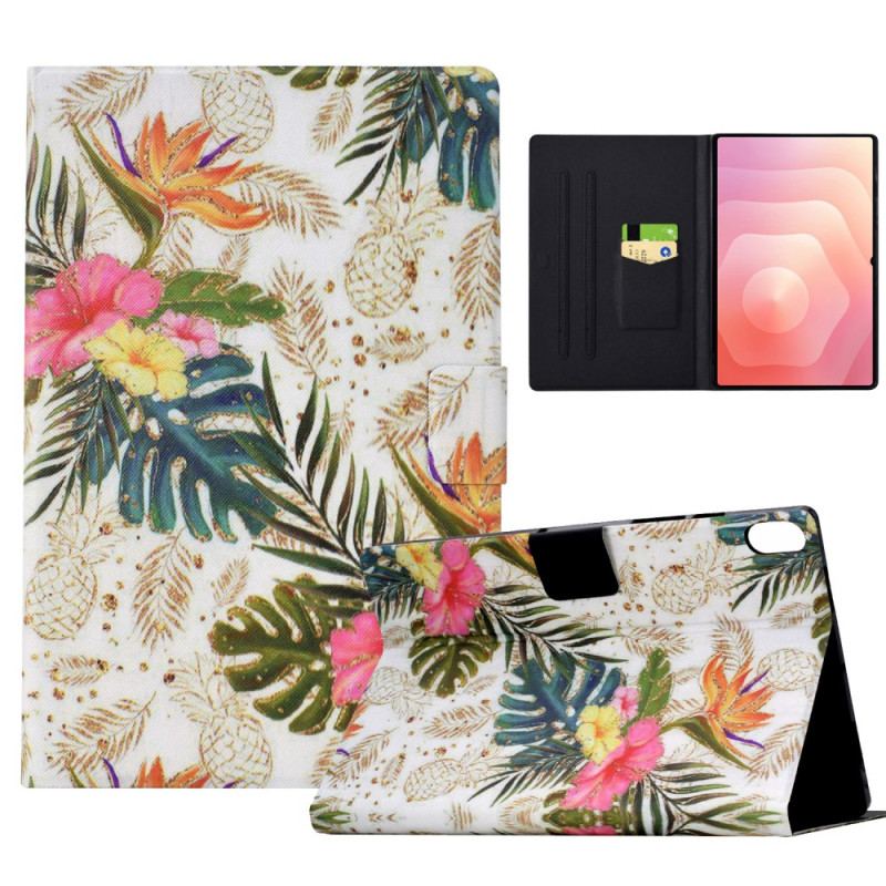 Housse Samsung Galaxy Tab S11 Ananas Doré
