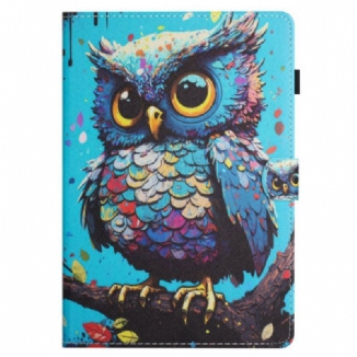 Housse Samsung Galaxy Tab S11 Hibou