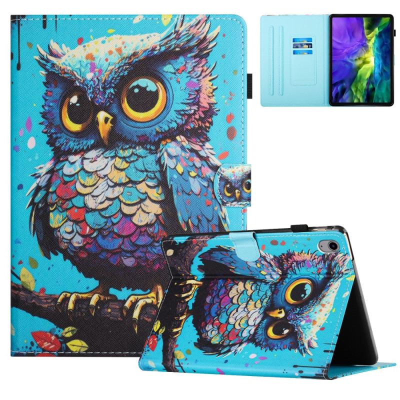 Housse Samsung Galaxy Tab S11 Hibou