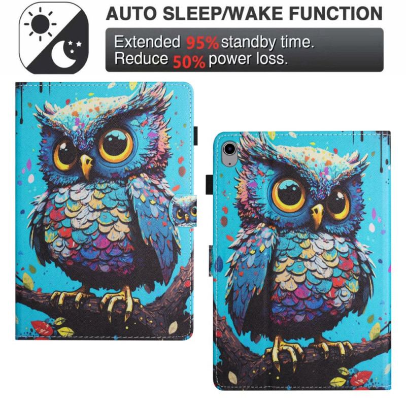 Housse Samsung Galaxy Tab S11 Hibou