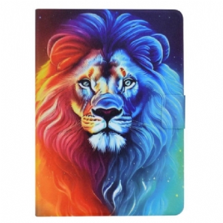 Housse Samsung Galaxy Tab S11 Lion Coloré