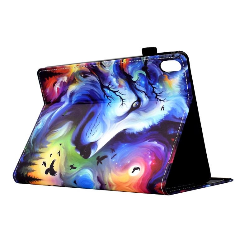 Housse Samsung Galaxy Tab S11 Loup aux Étoiles