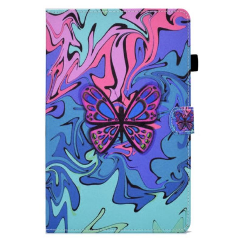 Housse Samsung Galaxy Tab S11 Papillon Artistique