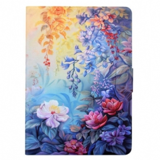 Housse Samsung Galaxy Tab S11 Peinture Florale