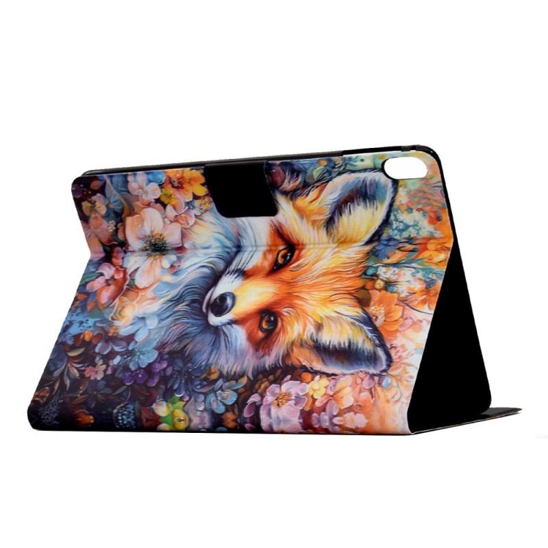 Housse Samsung Galaxy Tab S11 Peinture Renard