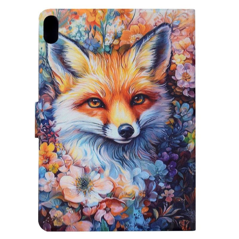 Housse Samsung Galaxy Tab S11 Peinture Renard