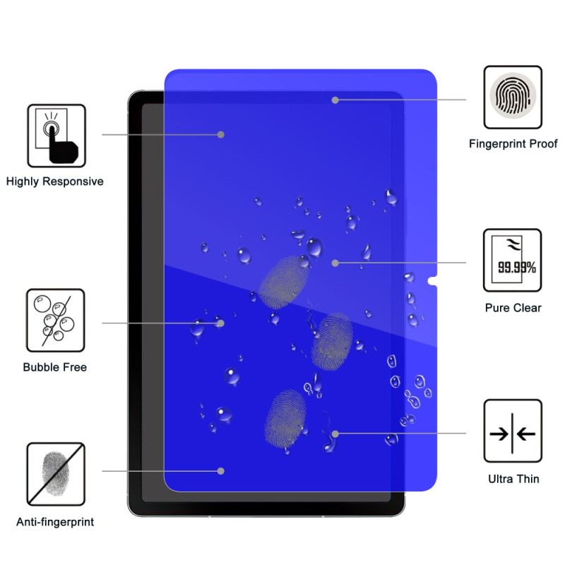 Protection en Verre Trempé Anti Lumière Bleue pour Écran Samsung Galaxy Tab S11