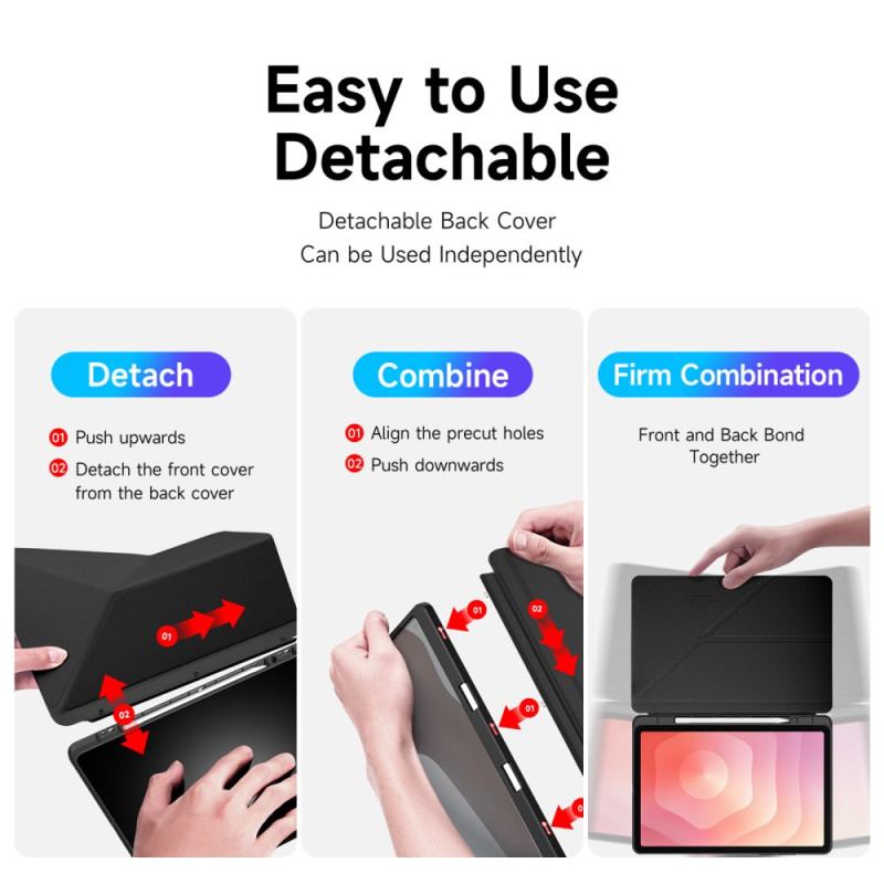 Smart Case Samsung Galaxy Tab S11 Origami avec Porte-Stylet