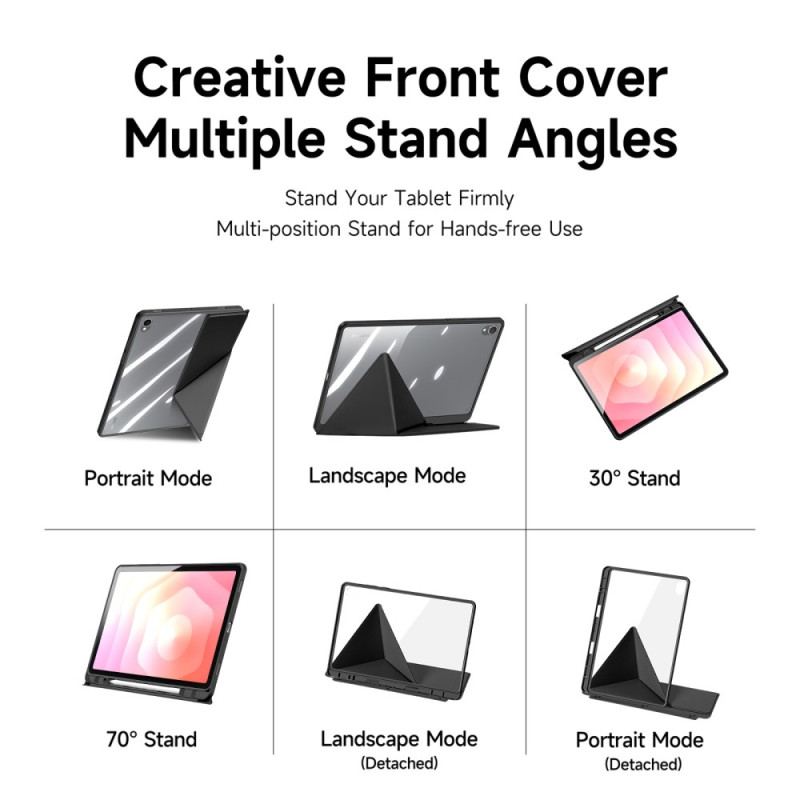 Smart Case Samsung Galaxy Tab S11 Origami avec Porte-Stylet