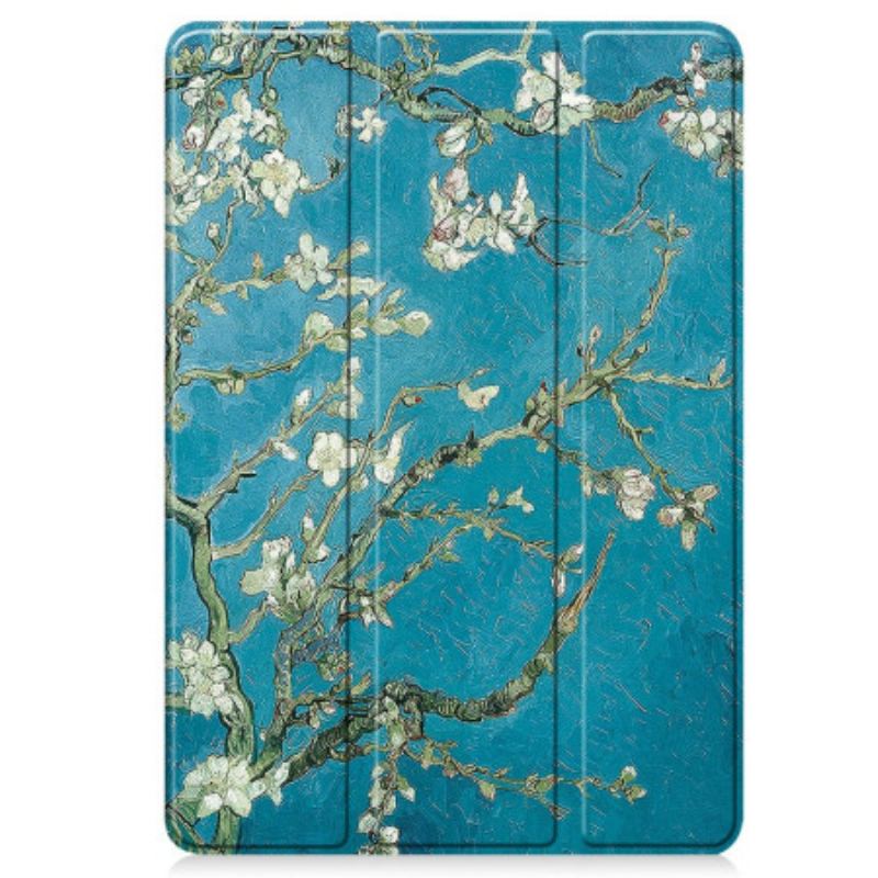Smart Case Samsung Galaxy Tab S11 Porte-Stylet Fleurs d'Abricotier