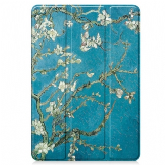 Smart Case Samsung Galaxy Tab S11 Porte-Stylet Fleurs d'Abricotier
