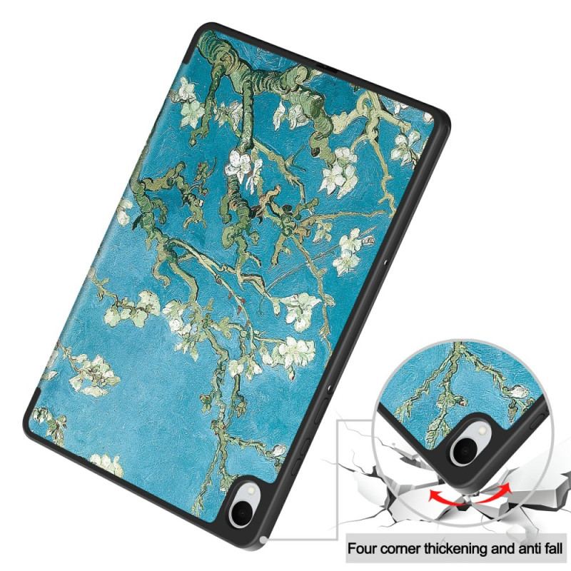 Smart Case Samsung Galaxy Tab S11 Porte-Stylet Fleurs d'Abricotier