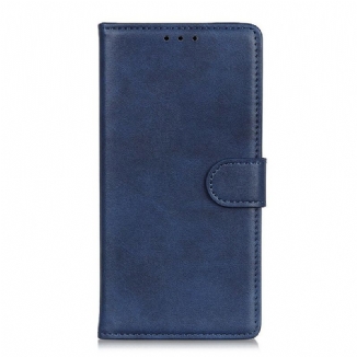 Housse Realme 7 Effet Cuir Mat Rétro
