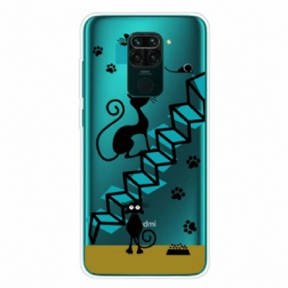 Coque Xiaomi Redmi Note 9 Drôles de Chats