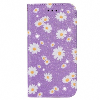 Flip Cover Xiaomi Redmi Note 9 Marguerites