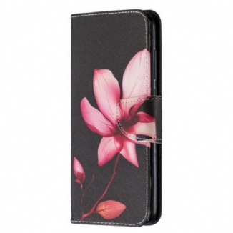 Housse Xiaomi Redmi Note 9 Fleur Rose