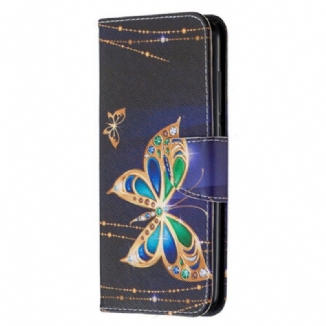 Housse Xiaomi Redmi Note 9 Papillon Magique
