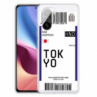 Coque Poco F3 / Xiaomi Mi 11i 5G Boarding Pass to Tokyo