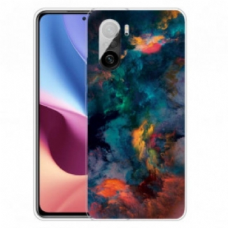 Coque Poco F3 / Xiaomi Mi 11i 5G Nuages Colorés