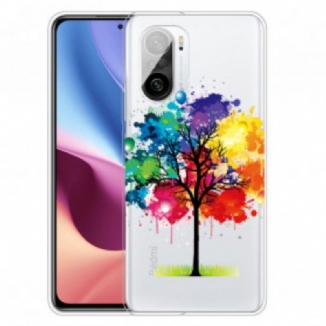 Coque Poco F3 / Xiaomi Mi 11i 5G Transparente Arbre Aquarelle