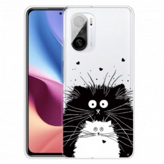 Coque Xiaomi Poco F3 / Xiaomi Mi 11i 5G Regarde les Chats