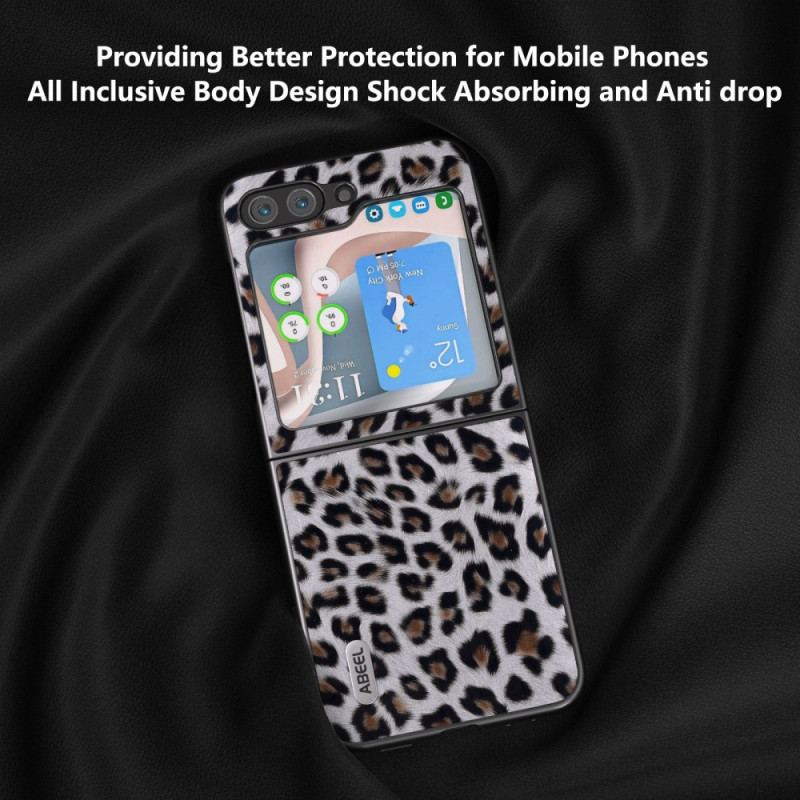 Coque Samsung Galaxy Z Flip 5 Léopard ABEEL