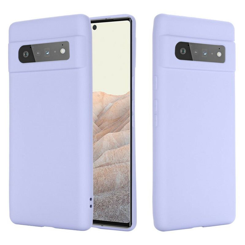 Coque Google Pixel 6 Pro Silicone Liquide Avec Lanière
