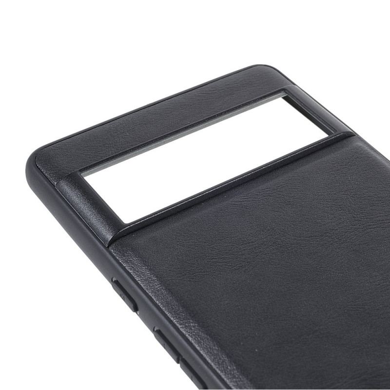 Coque Google Pixel 6 Pro X- Level Effet Cuir Vintage