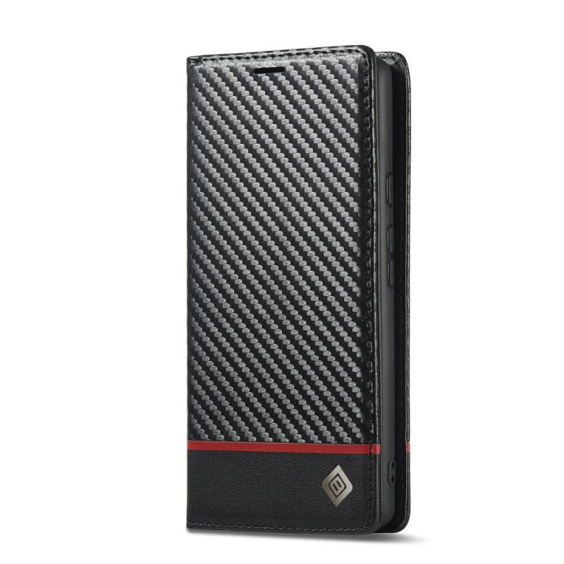 Flip Cover Google Pixel 6 Pro Fibre Carbone LC.IMEEKE