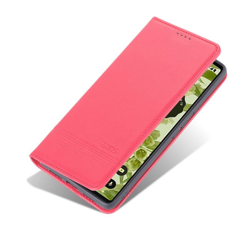 Flip Cover Google Pixel 6 Pro Style Cuir AZNS