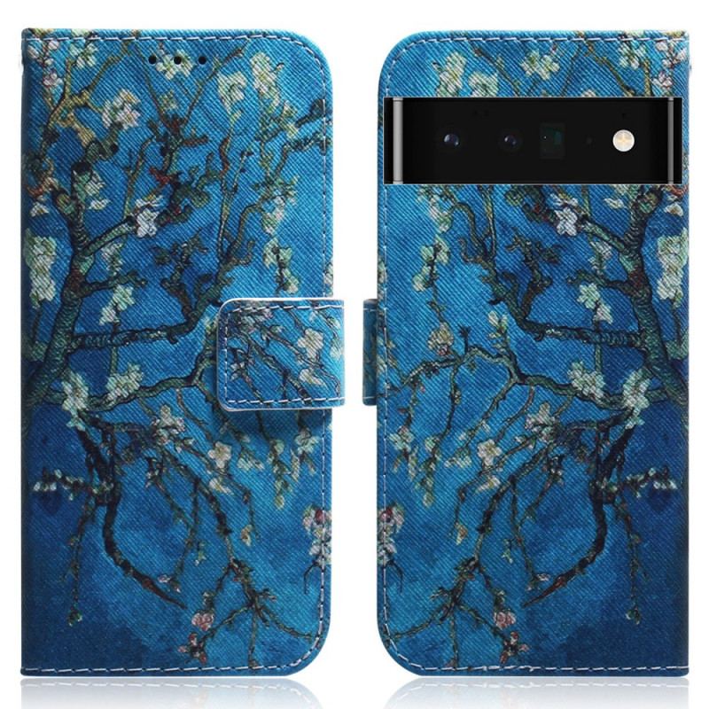 Housse Google Pixel 6 Pro Branche d'Arbre Fleuri