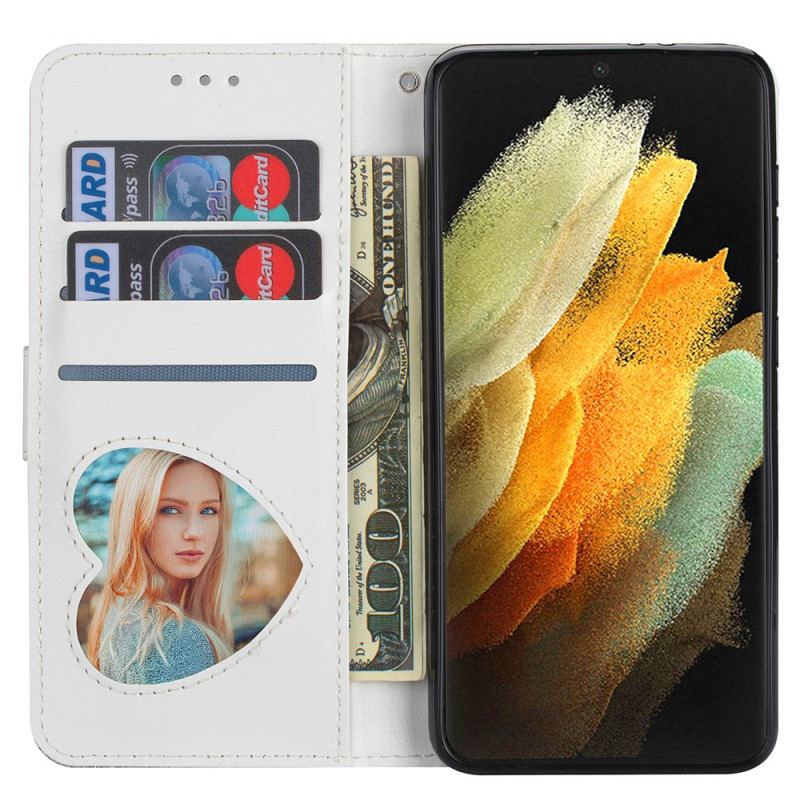 Housse Google Pixel 6 Pro Porte-Monnaie Paillettes