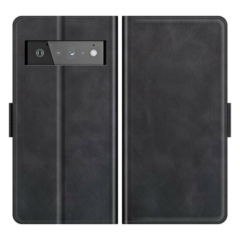 Housse Google Pixel 6 Pro Rabat Double Classique