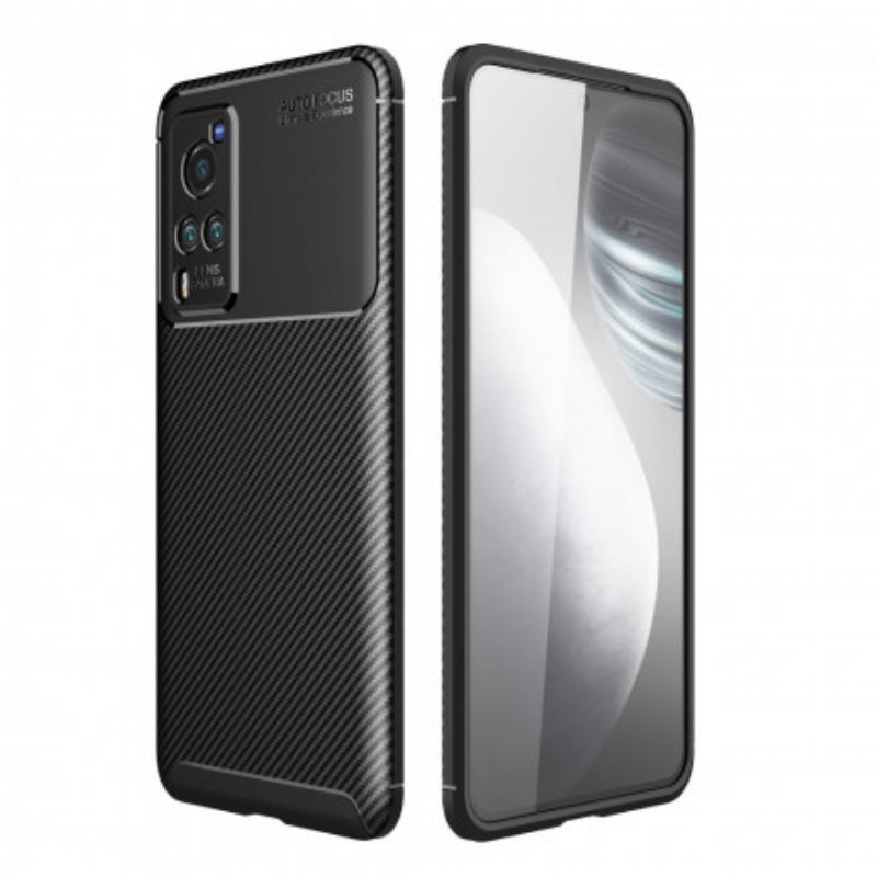 Coque Vivo X60 Flexible Texture Fibre Carbone