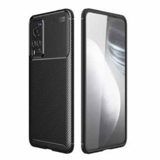 Coque Vivo X60 Flexible Texture Fibre Carbone