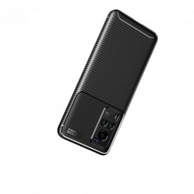 Coque Vivo X60 Flexible Texture Fibre Carbone