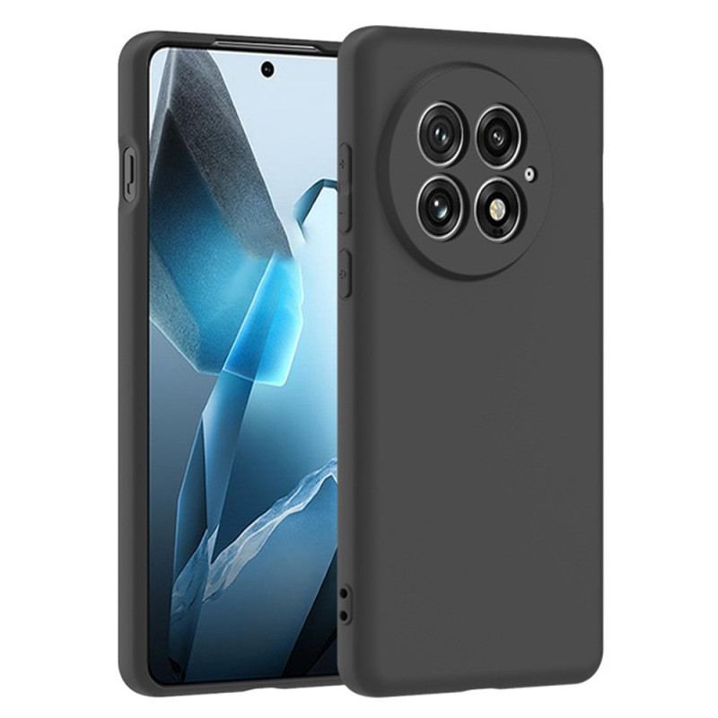 Coque 2-en-1 OnePlus 13 Silicone Mat avec Protecteur Écran en Verre Trempé