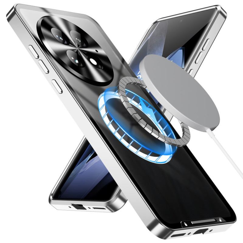 Coque OnePlus 13 Compatible MagSafe avec Cadre Métallique