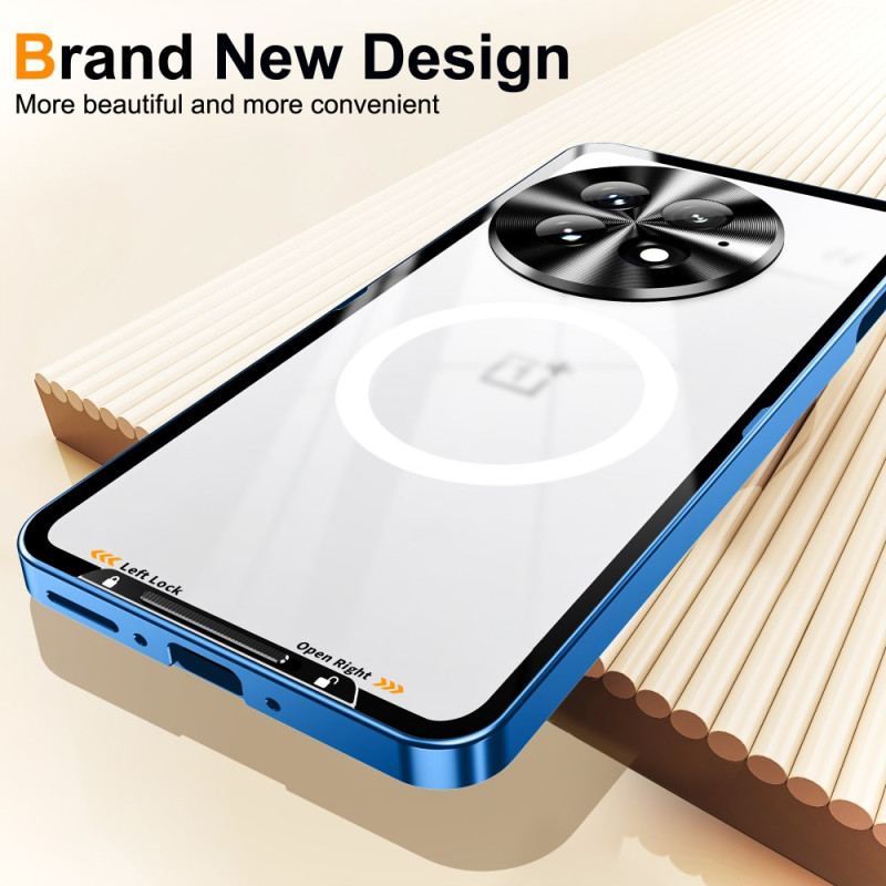 Coque OnePlus 13 Compatible MagSafe avec Cadre Métallique