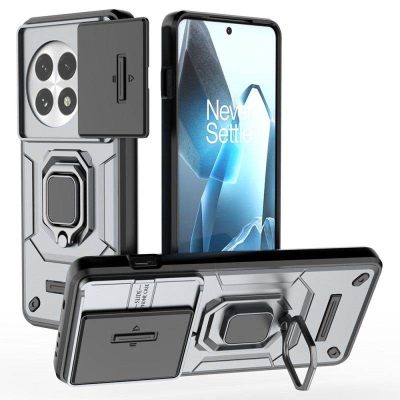 Coque OnePlus 13 Ring Résistante avec Protection Objectif