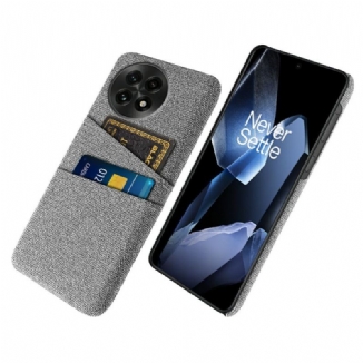 Coque OnePlus 13 Tissu Porte-Cartes