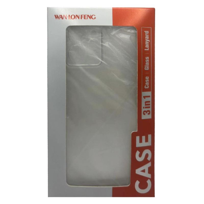 Coque OnePlus 13 Transparente Renforcée avec Protection Écran en Verre Trempé