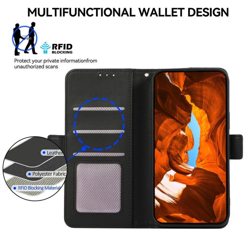 HOousse OnePlus 13 Portefeuille RFID ABEEL