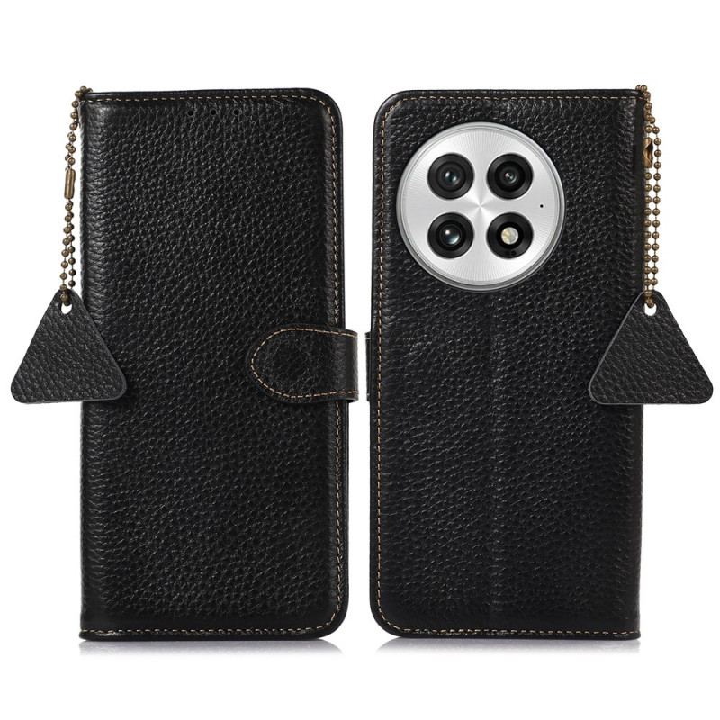 Housse OnePlus 13 Blocage RFID en Cuir Véritable