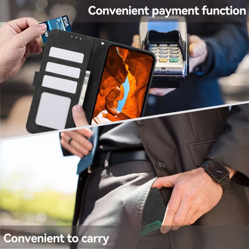 Housse OnePlus 13 Effet Daim Bicolore ABEEL