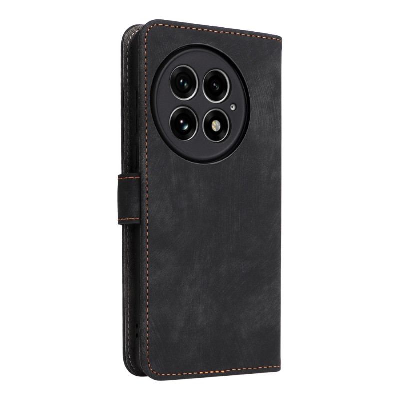 Housse OnePlus 13 Effet Daim Protection RFID